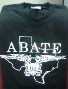 Black Texas ABATE Tshirt