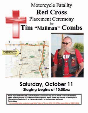 Tim Combs Red Cross Placement